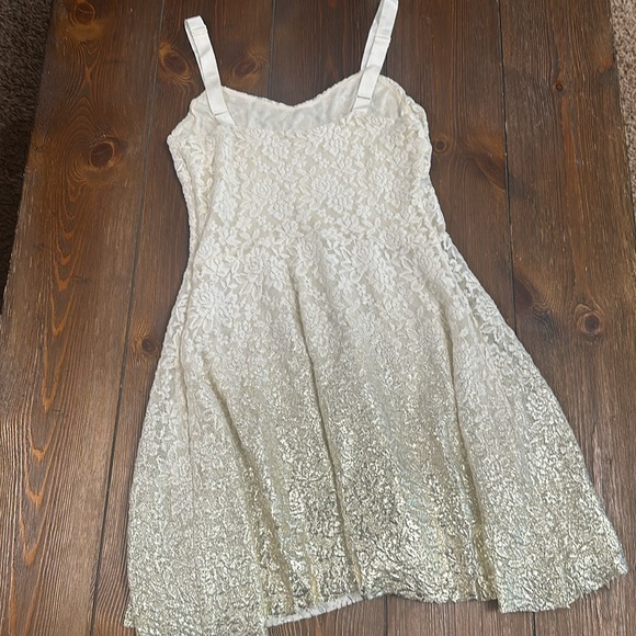 Free People Ombré Foil Fit and Flare Dress - Picture 9 of 14